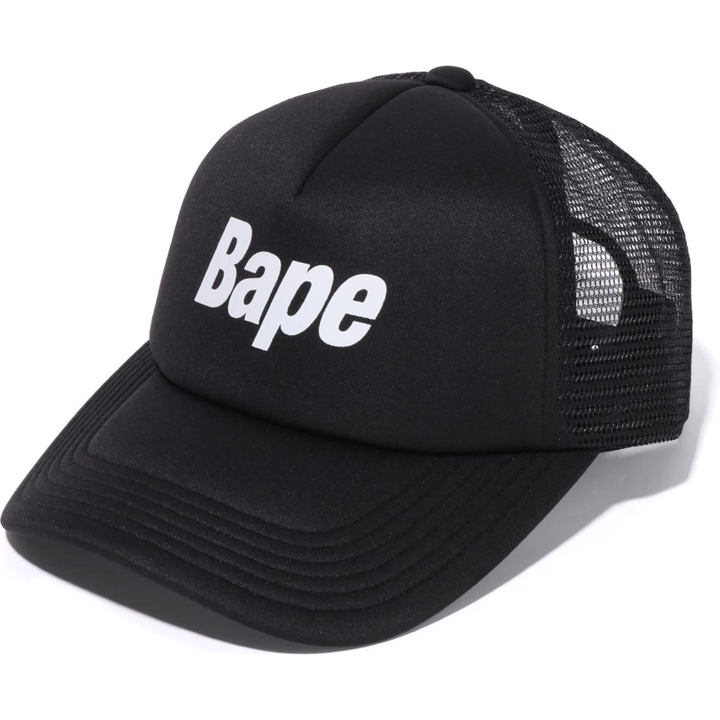 BAPE LOGO MESH CAP M BAPEC MENS