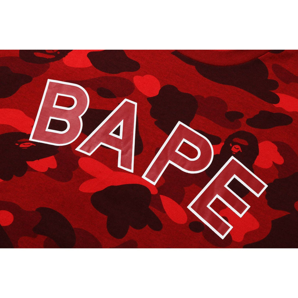 COLOR CAMO BAPE TEE MENS