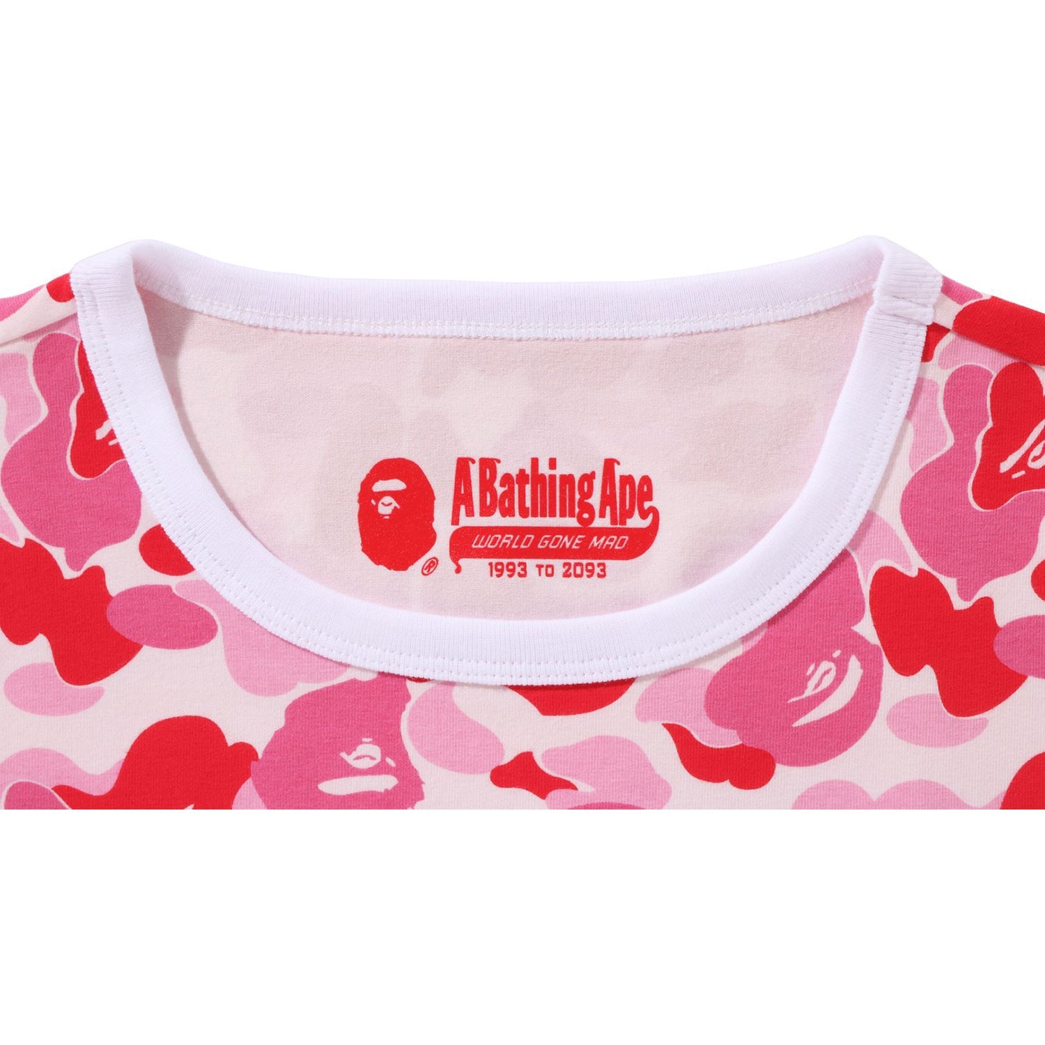 ONE POINT ABC CAMO TRIM TEE LADIES