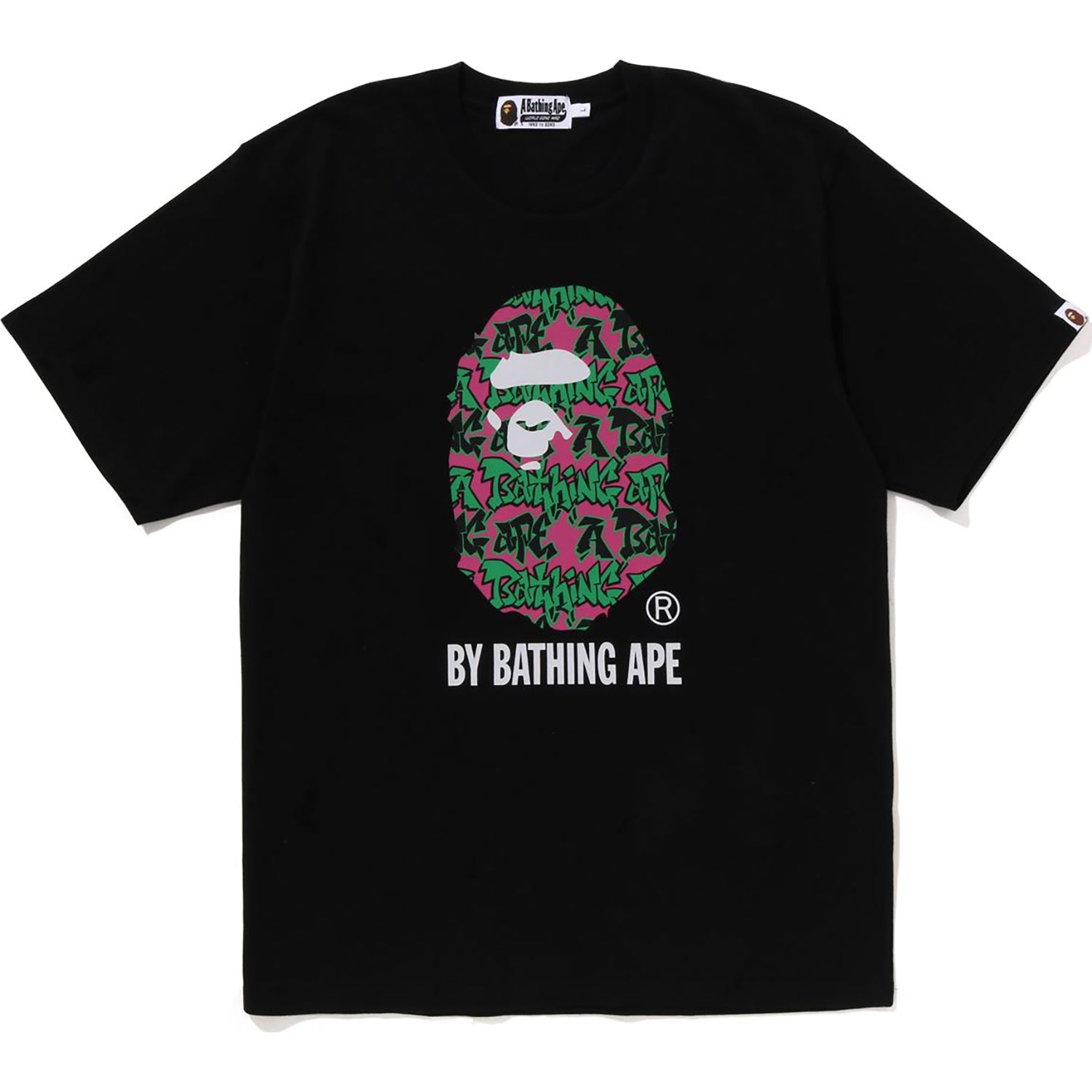 GRAFFITI PATTERN BY BATHING APE TEE MENS