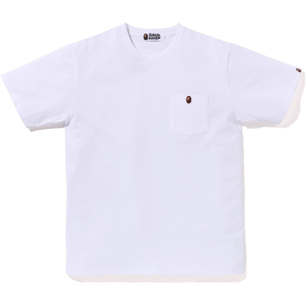 ONE POINT POCKET TEE BAPEC MENS