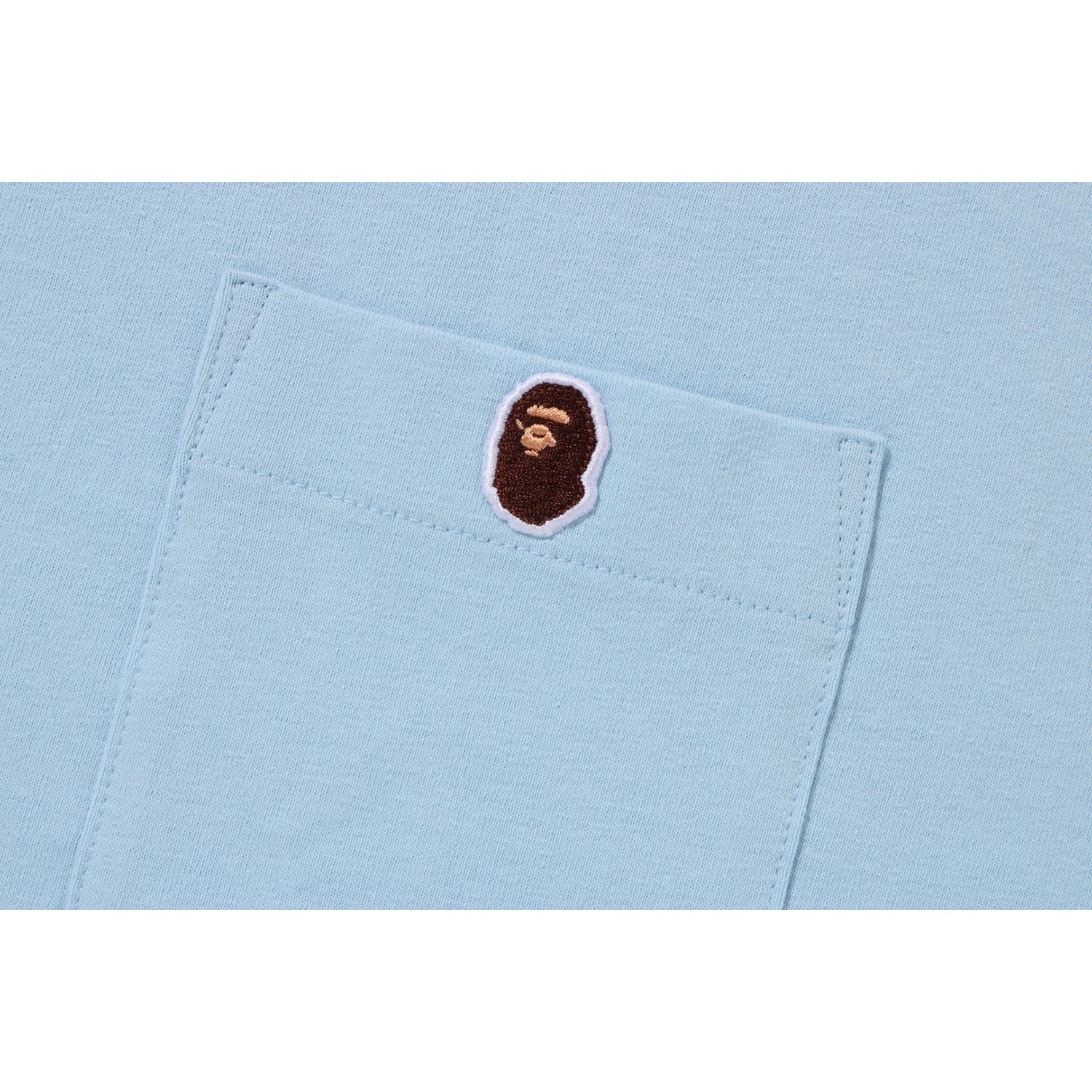 APE HEAD ONE POINT RELAXED FIT POCKET TEE MENS