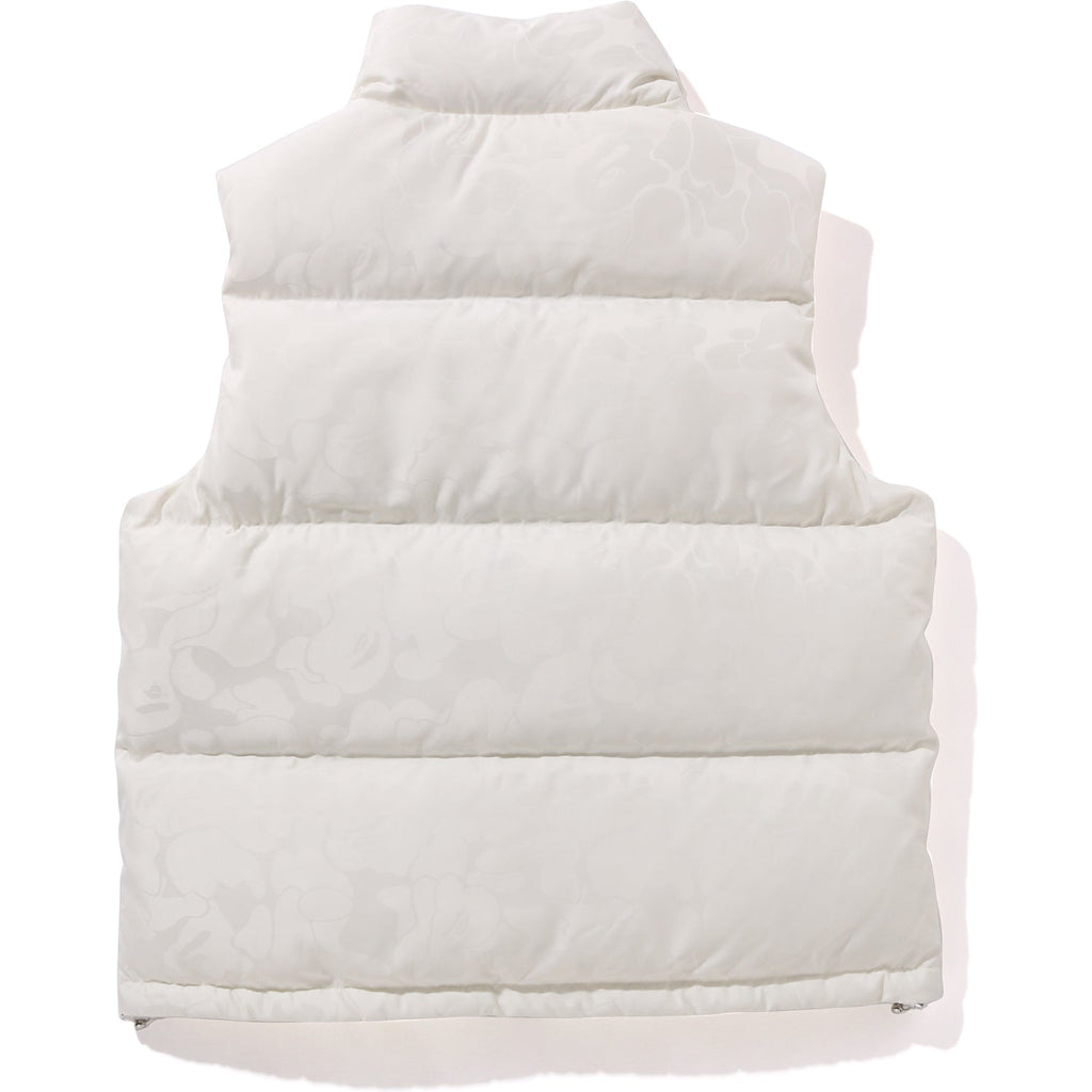 TONAL SOLID CAMO PUFFER DOWN VEST MENS