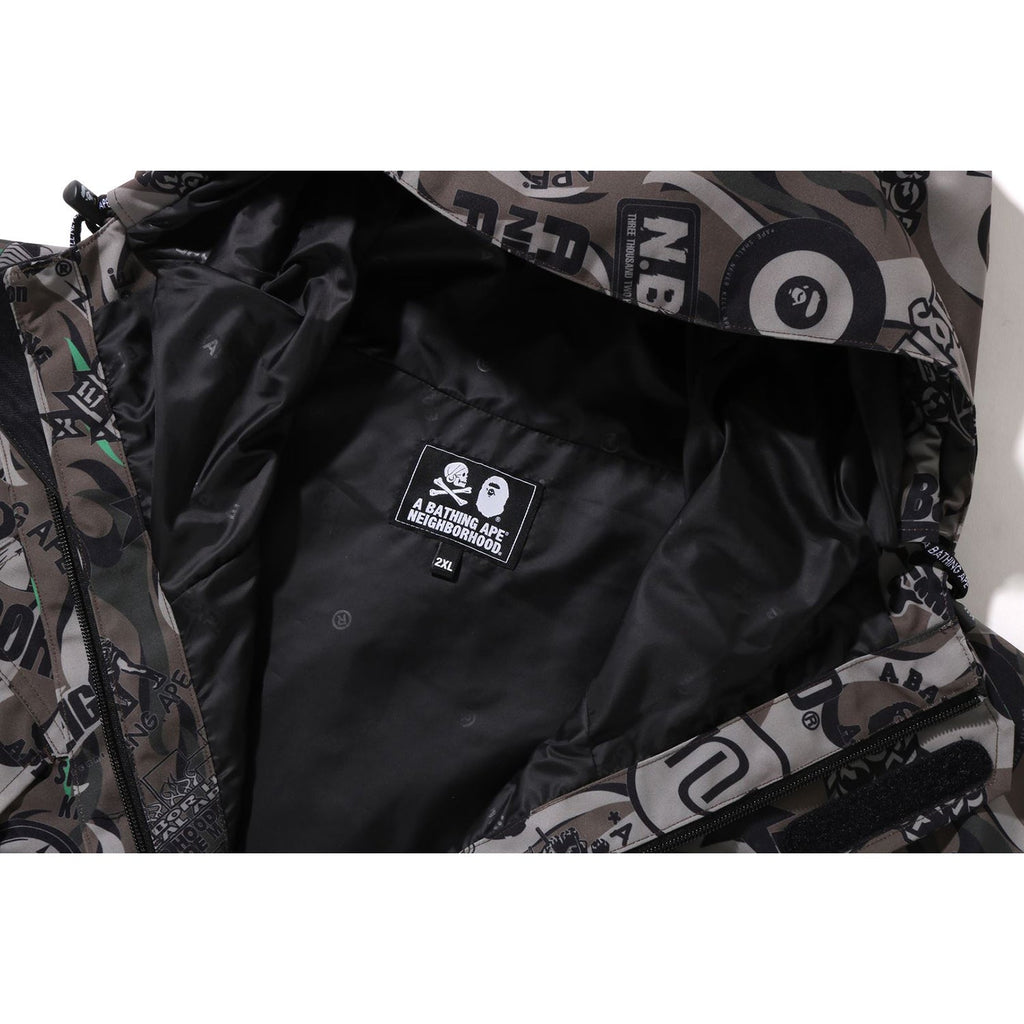 BAPE X NEIGHBOURHOOD SNOWBOARD JACKET MENS