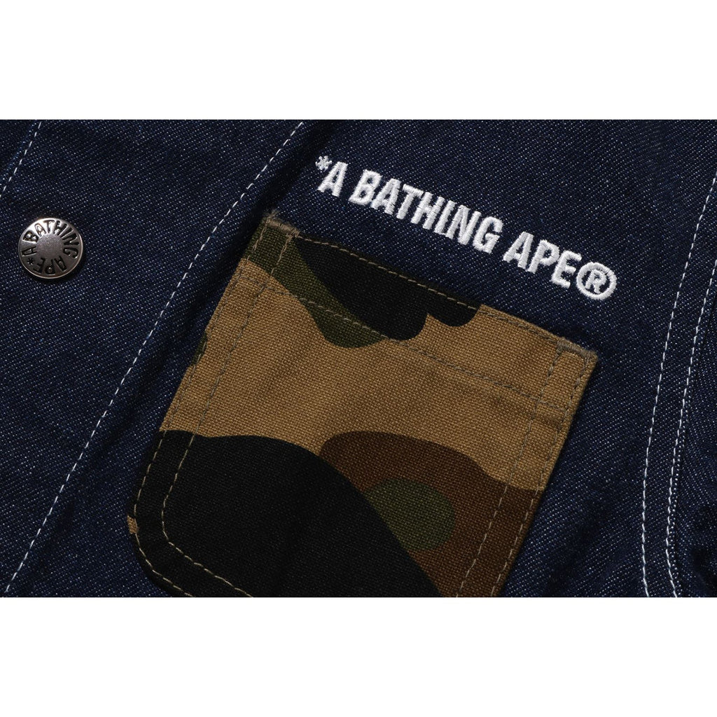 1ST CAMO POCKET DENIM COVERALL JACKET KIDS