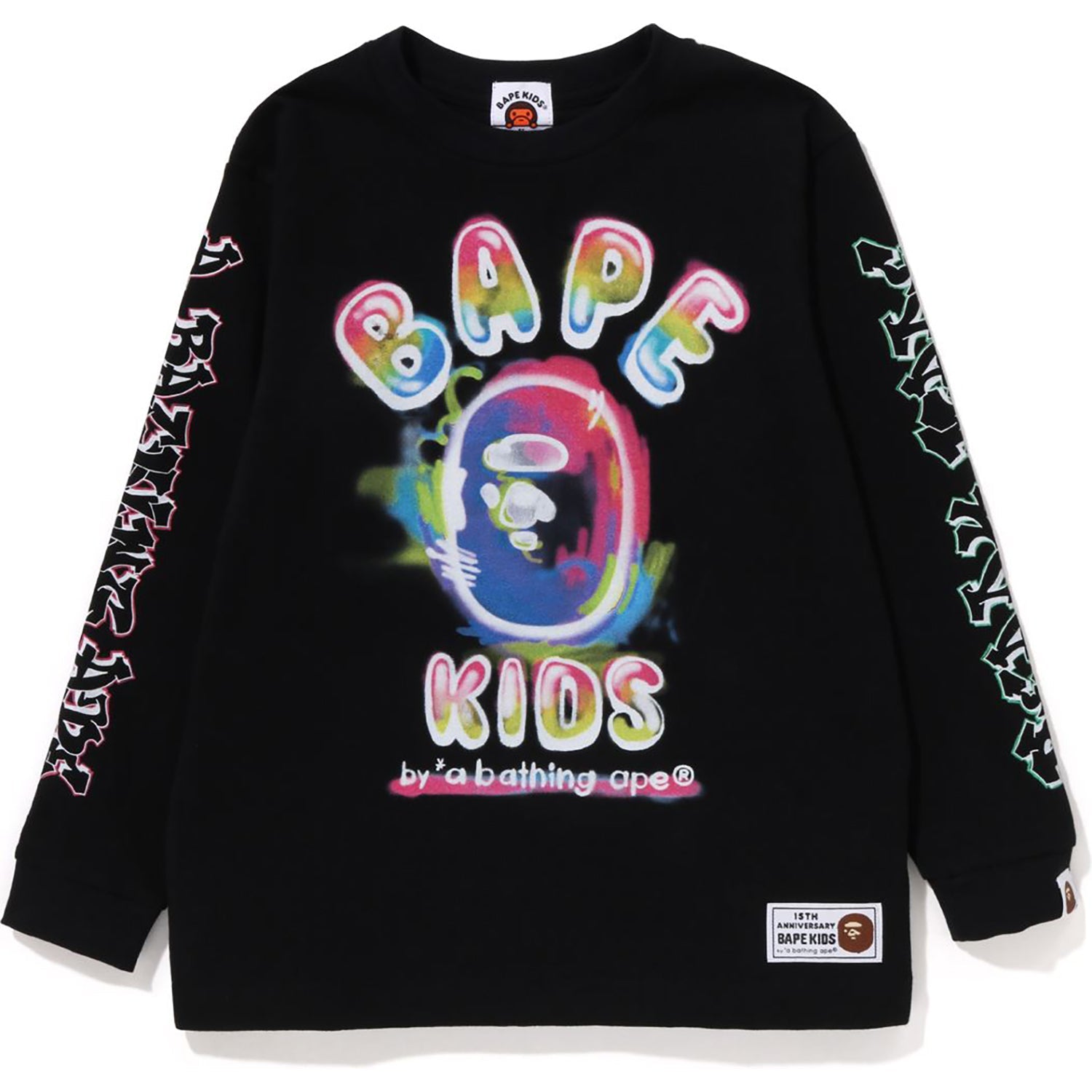 BK15TH ANNIVERSARY X READYMADE SPRAY L/S TEE KIDS
