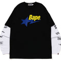 BAPE STA LAYERED L/S TEE MENS