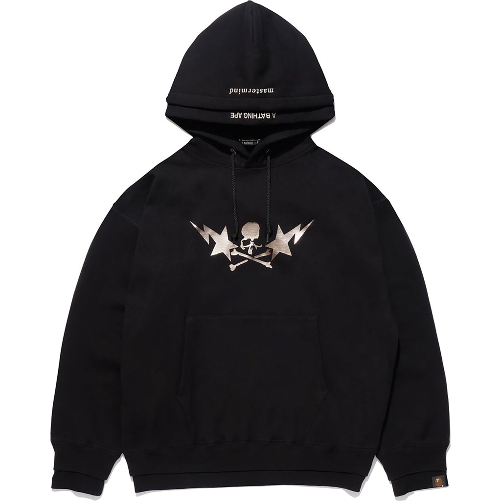 MASTERMIND JAPAN BAPE LAYERED PULLOVER HOODIE MENS