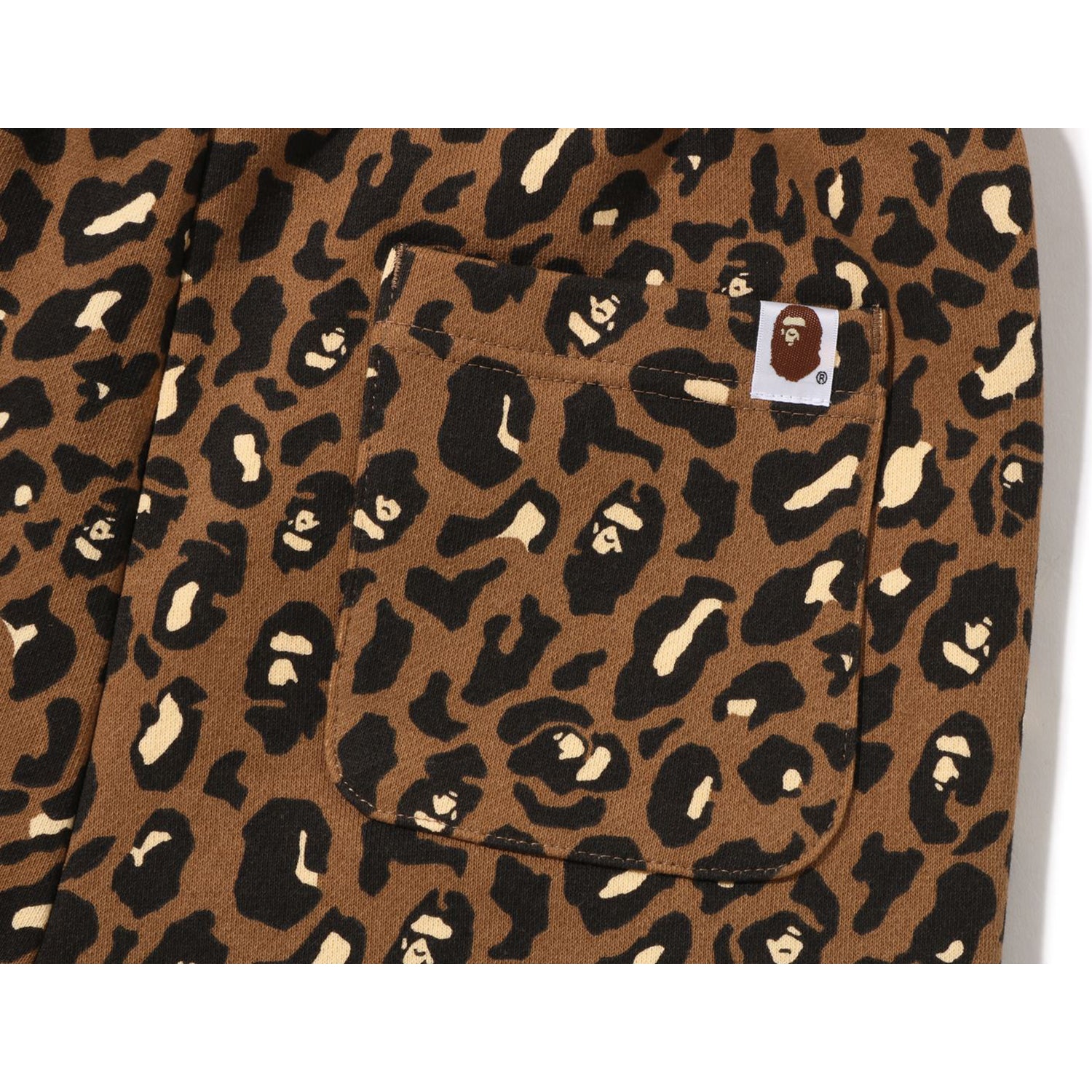LEOPARD OVERSIZED SWEAT PANTS LADIES