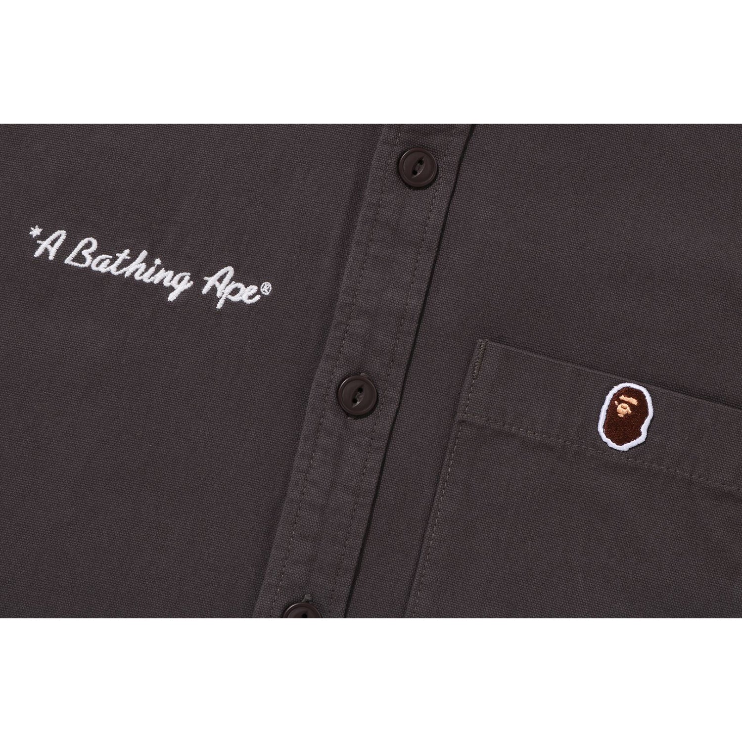 A BATHING APE WORK SHIRT LADIES