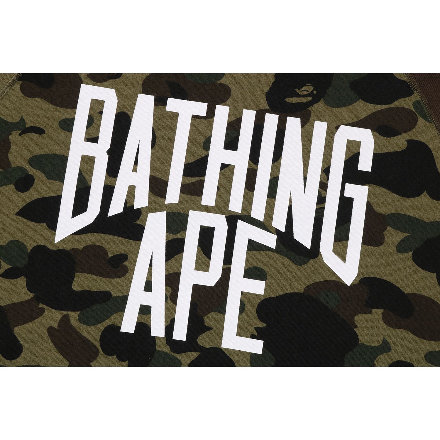 1ST CAMO CRAZY NYC LOGO RELAXED FIT CREWNECK MENS