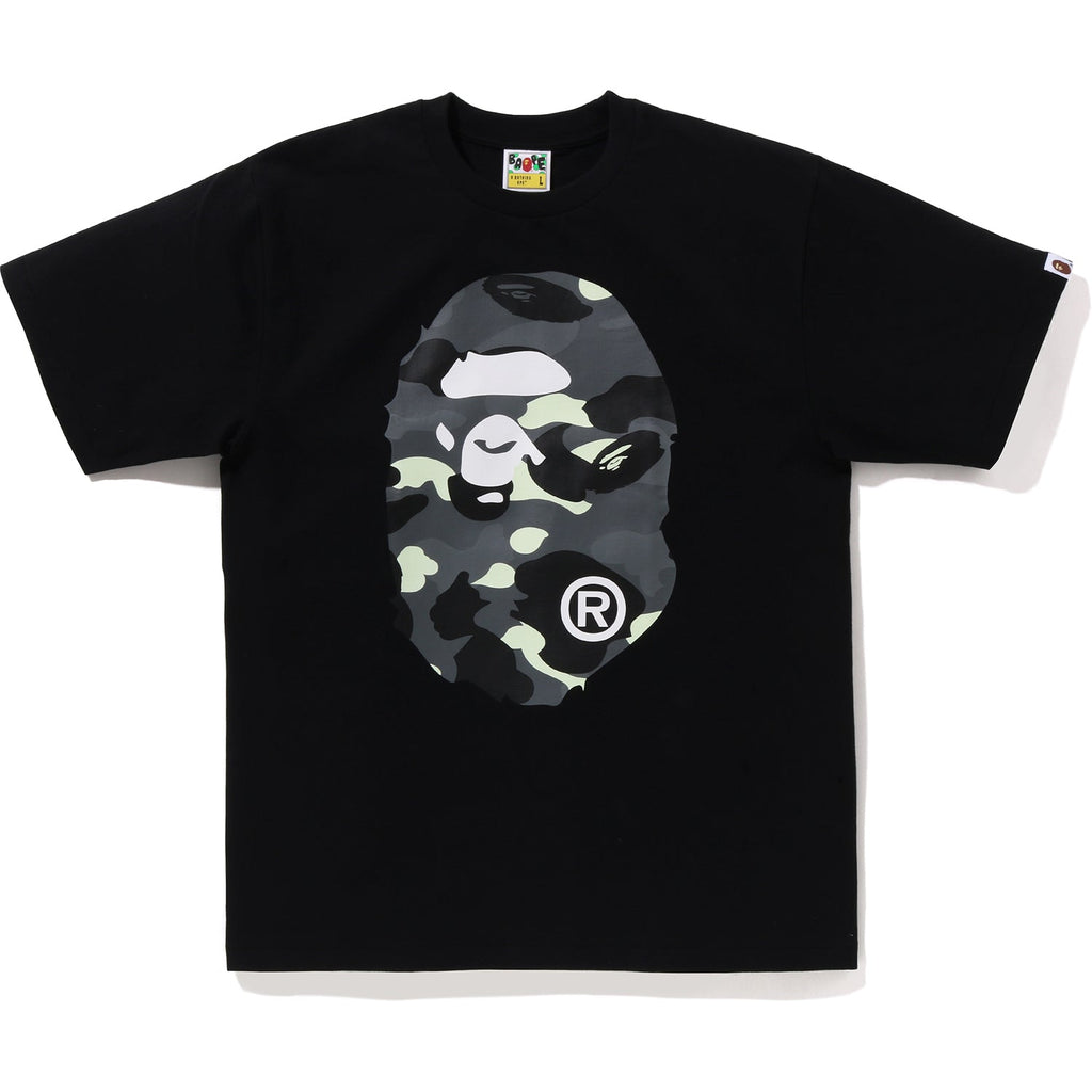 US BAPE CITY CAMO BIG APE HEAD TEE MENS