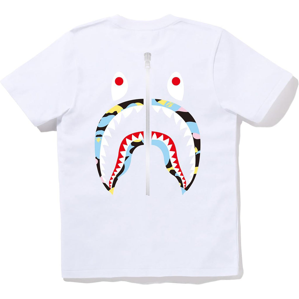 NEW MULTI CAMO WGM SHARK TEE LADIES