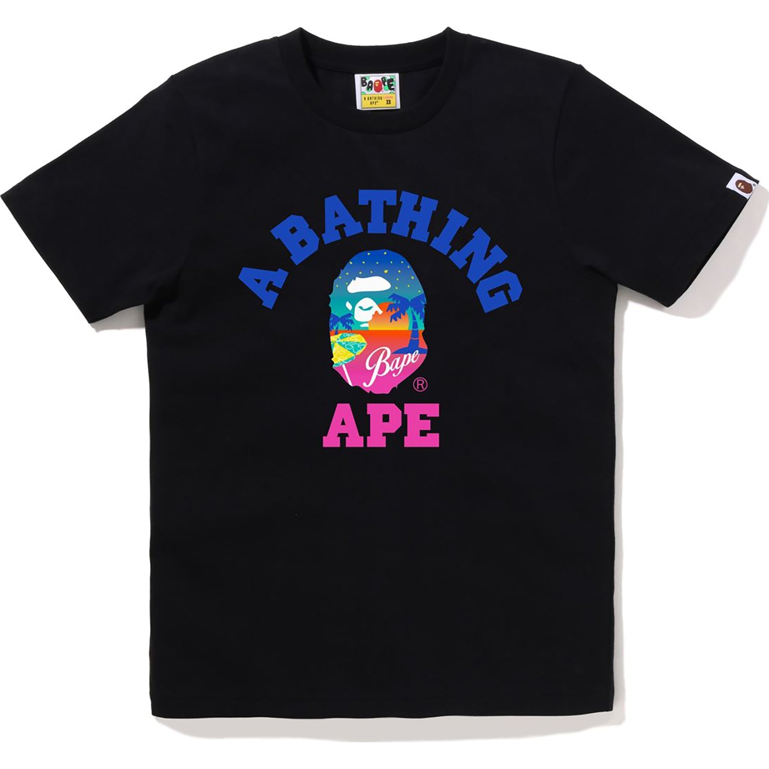 BAPE SUNSET BEACH TEE LADIES