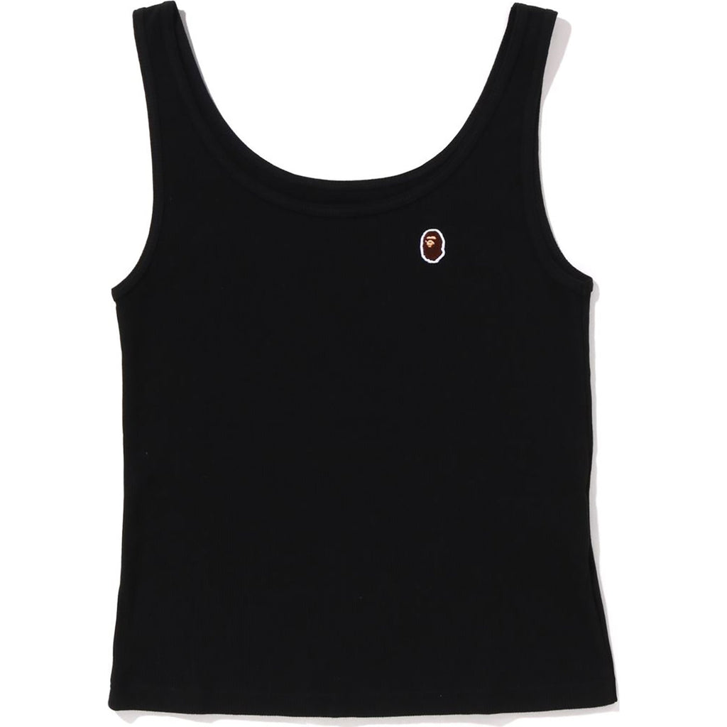 APE HEAD ONE POINT RIB TANK TOP LADIES