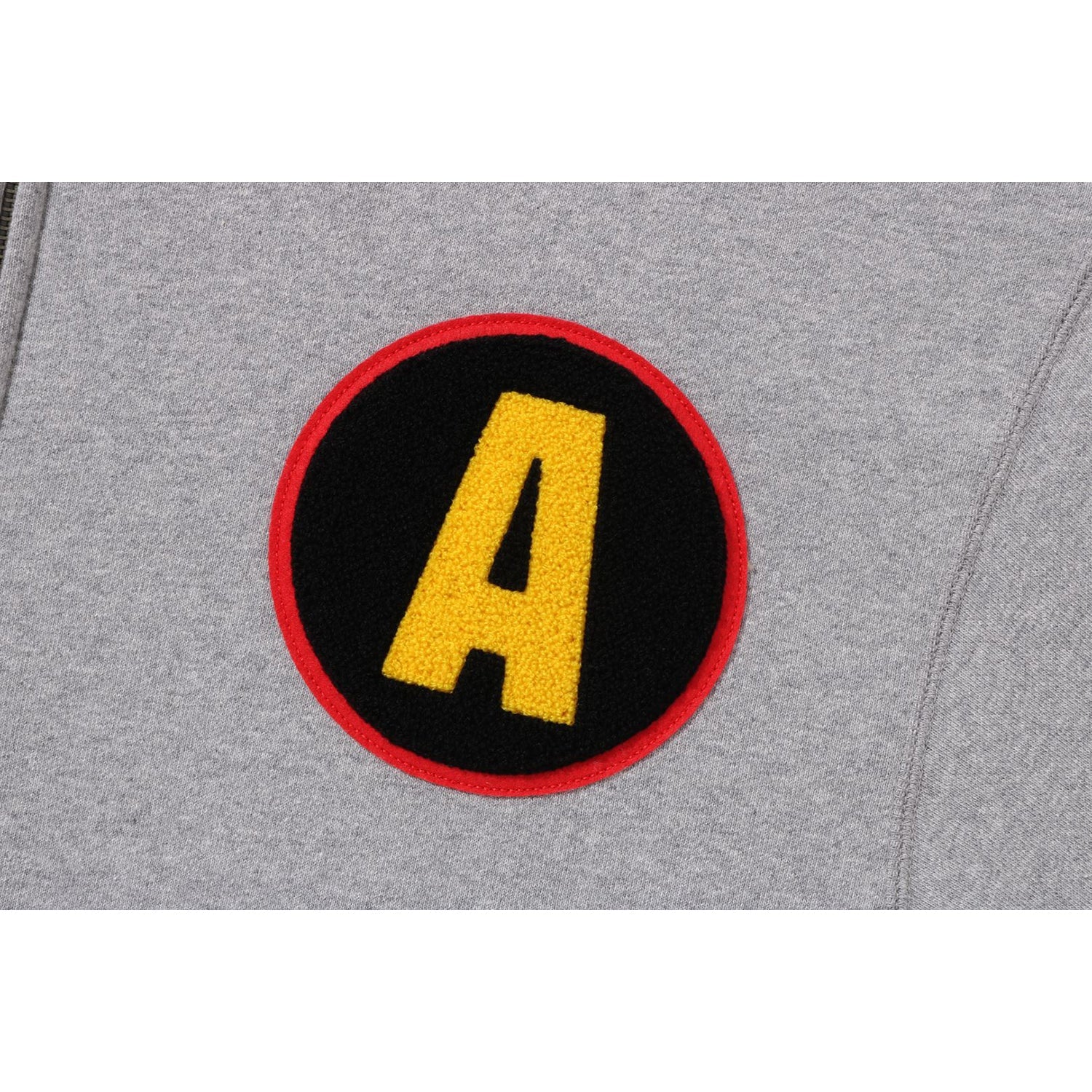 SHADOW BAPE RELAXED FIT FULL ZIP HOODIE MENS