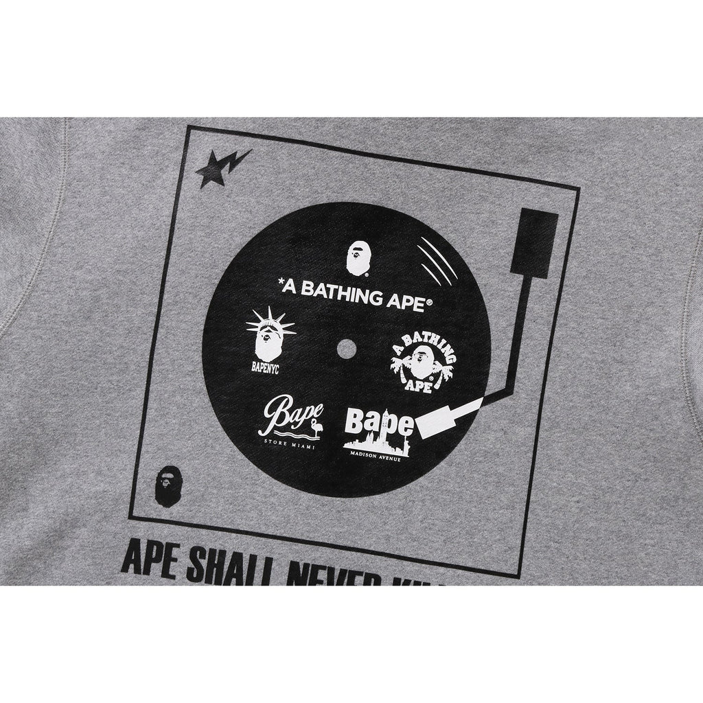 BAPE US LIMITED COLLECTION SHARK FULL ZIP DOUBLE HOODIE MENS