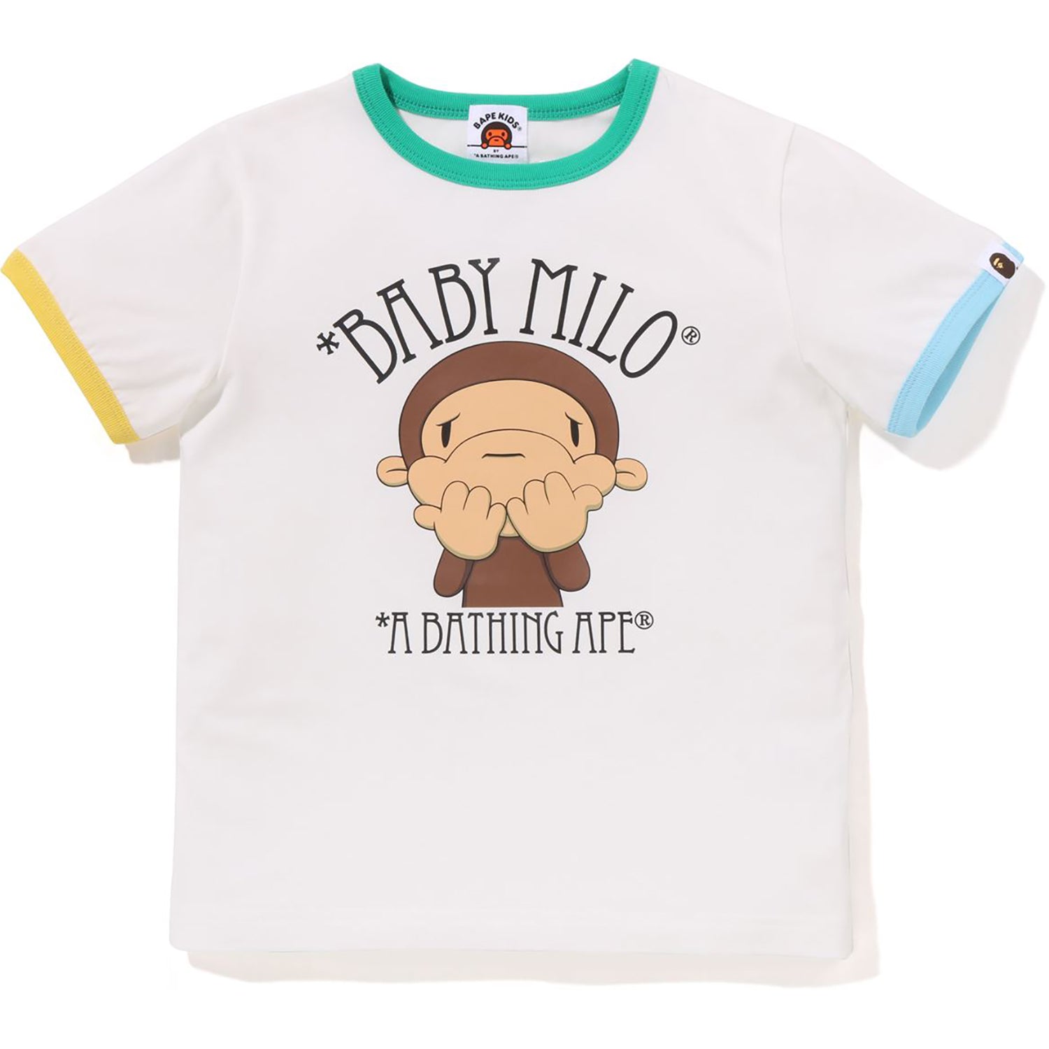 DRAWN MILO SHY RINGER TEE KIDS