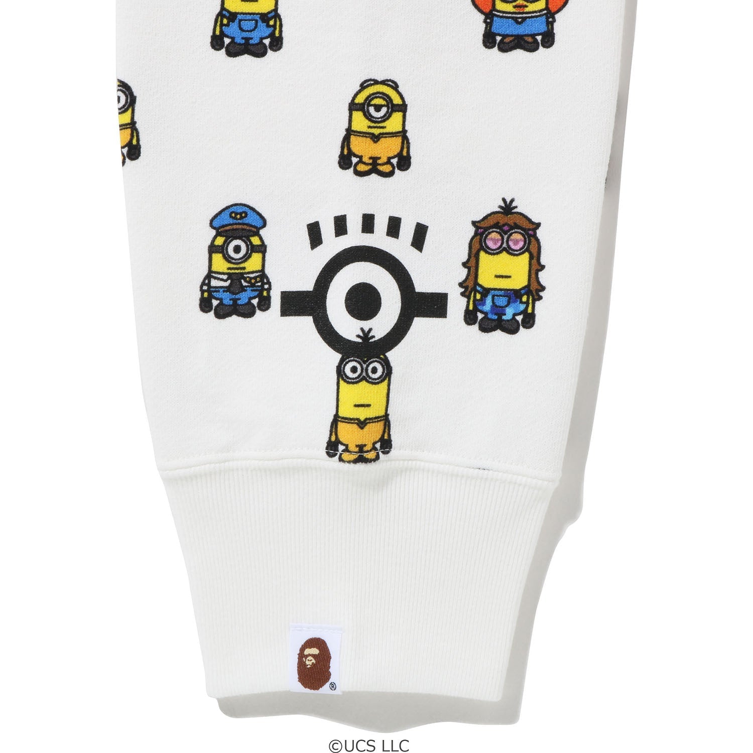 MINIONS SHARK FULL ZIP HOODIE MENS