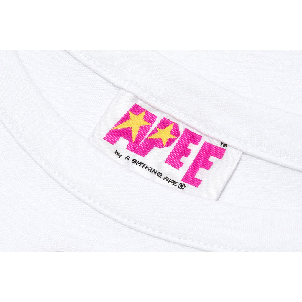 APEE LOGO PRINTED SLIM CUT TEE LADIES
