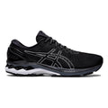 Men's Asics Gel-Kayano 27, Black/Pure Silver, 11.5 D Medium