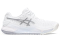 Women's Asics Gel-Resolution 9, White/Pure Silver, 6.5 B Medium