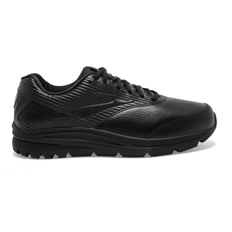 Men's Brooks Addiction Walker 2, Black/Black, 15 2E Wide