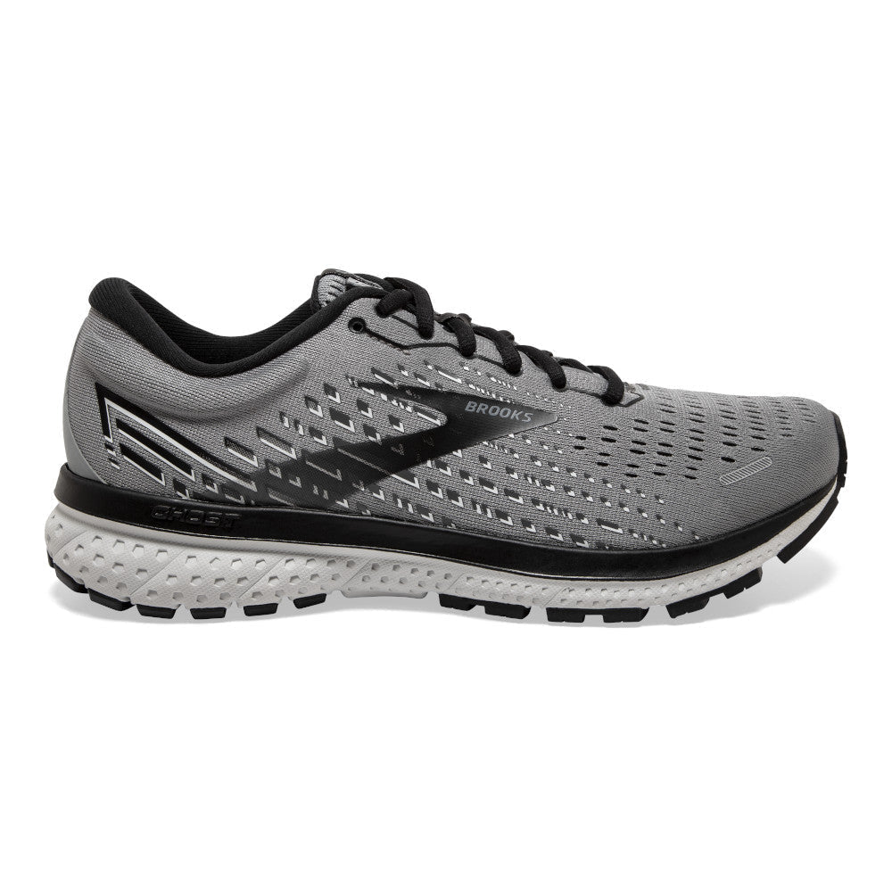 Men's Brooks Ghost 13, Primer Grey/Pearl/Black, 13 2E Wide