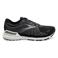 Men's Brooks Adrenaline GTS 21, Grey/Black, 9.5 2E Wide