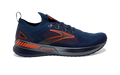 Men's Brooks Levitate Stealthfit GTS 5, Peacoat/Titan/Flame, 11 D Medium