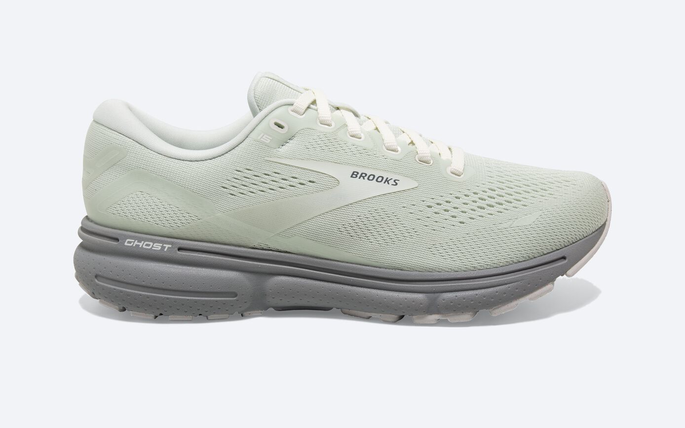 Men's Brooks Ghost 15, Blue/White, 9.5 D Medium