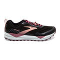 Women's Brooks Cascadia 15, Black/Coral Cloud, 7 B Medium
