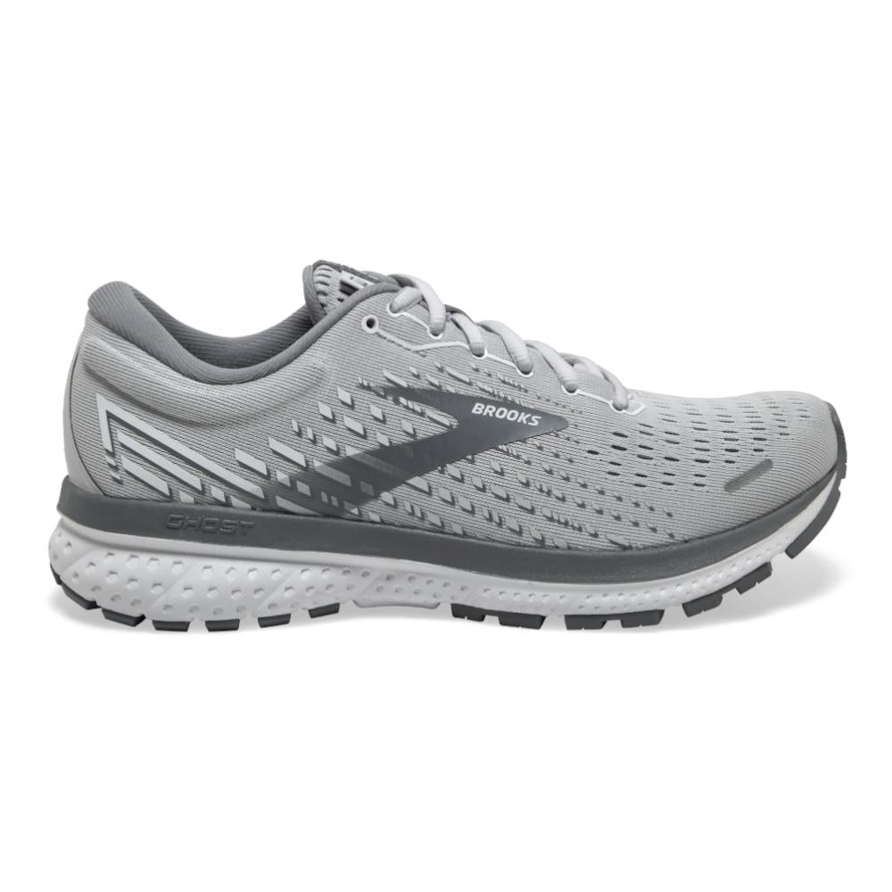 Women's Brooks Ghost 13, Alloy/Oyster/White, 8.5 B Medium