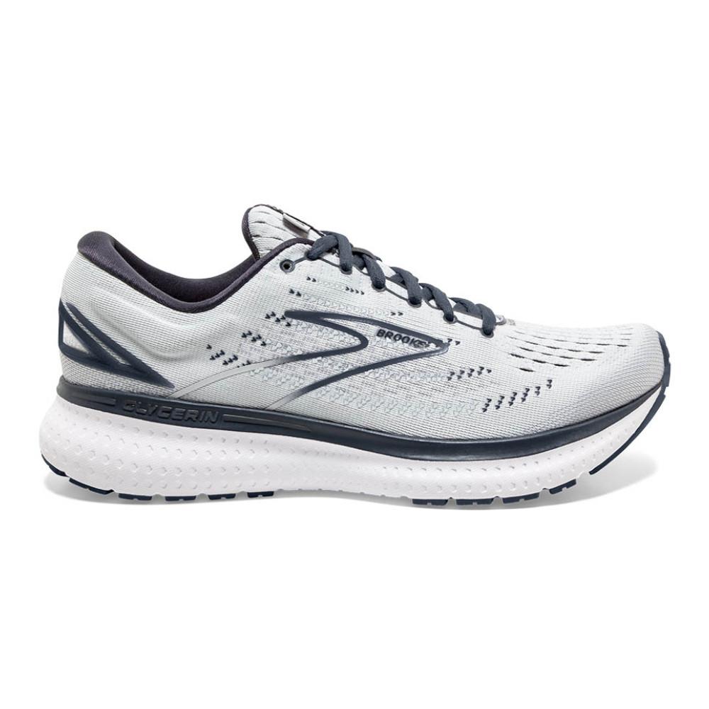 Women's Brooks Glycerin 19, Grey/Ombre/White, 11 2ANarrow