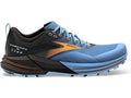 Women's Brooks Cascadia 16, Blue/Black/Yellow, 11 B Medium