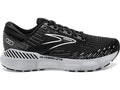 Women's Brooks Glycerin GTS 20, Black/White/Alloy, 12 B Medium