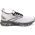 Women's Brooks Levitate StealthFit 6, White/Black/Alloy, 9 B Medium