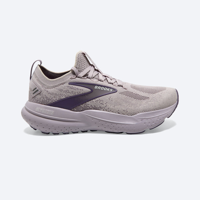 Women's Brooks Glycerin StealthFit 21, Raindrops/Purple Sage, 8 B Medium