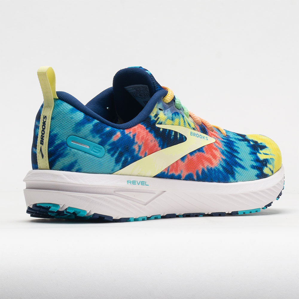 Brooks Revel 6 Women's  Tie-Dye Blue/Bachelor Button/White