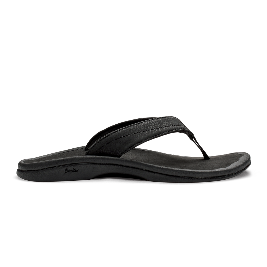 Women's Olukai Ohana, Black, 8 B Medium