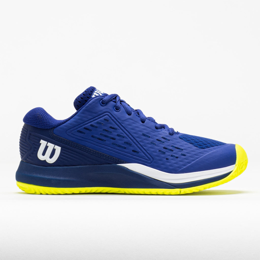Wilson Rush Pro Ace Junior  Bluing/Blue Print/Safety Yellow