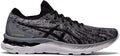 Men's Asics Gel-Nimbus 23 Knit, Sheet Rock/Black/Knit, 10 D Medium