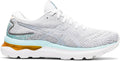 Women's Asics Gel-Nimbus 24, White/Pure Silver, 6.5 B Medium