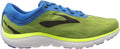 Men's Brooks PureFlow 7, Nightlife/Blue/Black, 7.5 D Medium