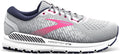 Women's Brooks Addiction GTS 15, Oyster/Peacoat/Lilac Rose, 8 B Medium