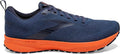 Men's Brooks Revel 5, Titan/Peacoat/Flame, 11.5 D Medium