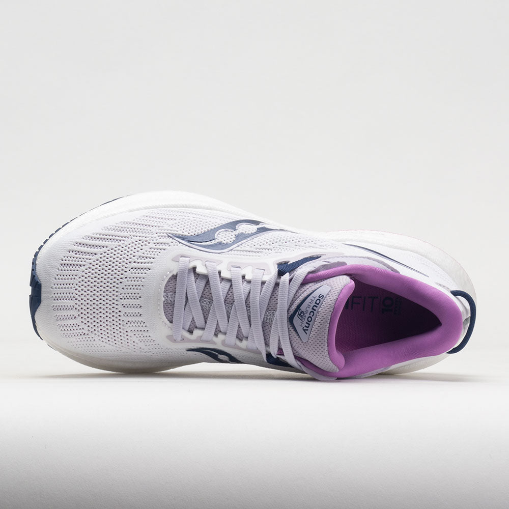 Saucony Triumph 21 Women's  White/Indigo