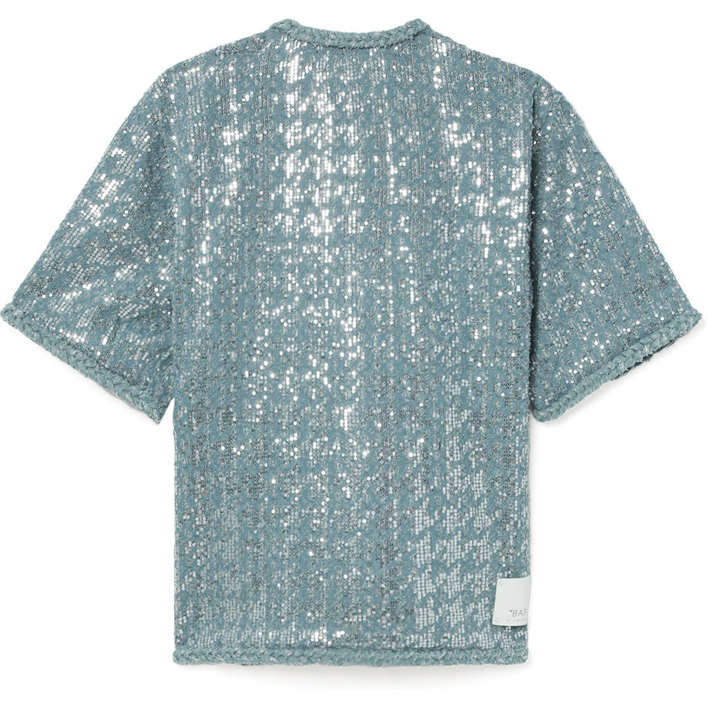 BAPY SEQUINS DENIM JACKET LADIES