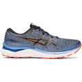 Men's Asics Gel-Cumulus 24, Black/Shocking Orange, 12 D Medium