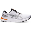 Men's Asics GEL-Cumulus 24, White/Piedmont Grey, 9 D Medium